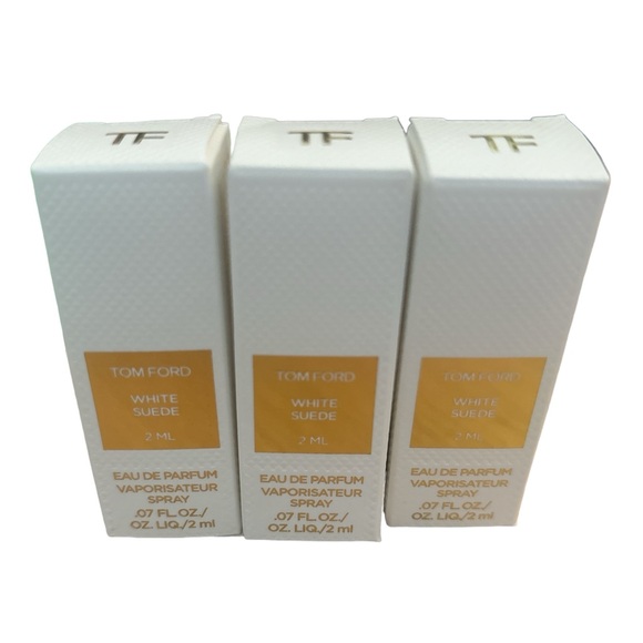 Tom Ford Other - NIB TOM FORD WHITE SUEDE EDP - 3 MINI BOTTLES